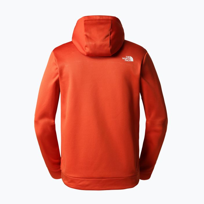 Herren-Trekking-Sweatshirt The North Face Reaxion Fleece P/O Hoodie orange NF0A7ZA8IMW1 6