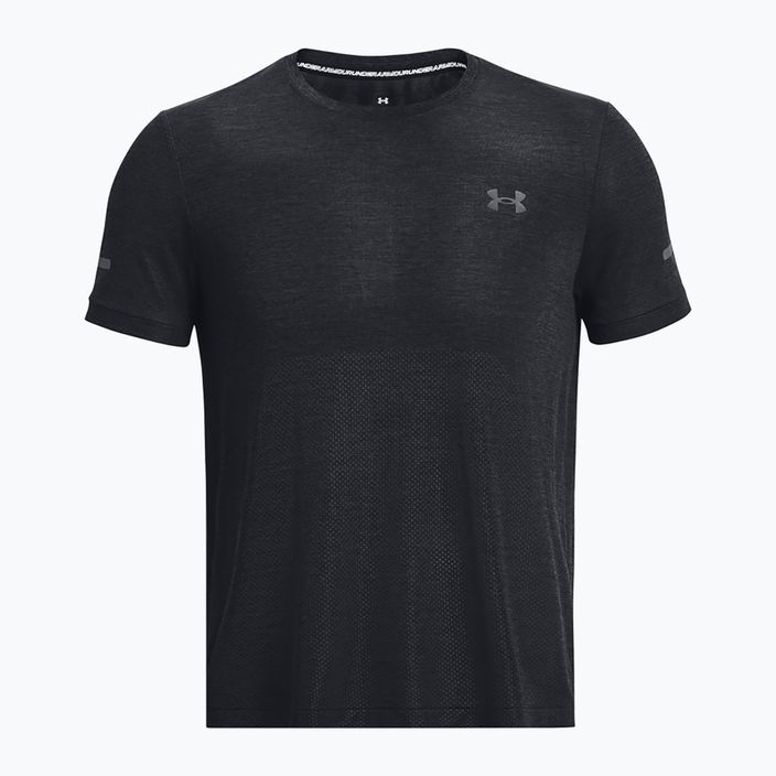 Herren Under Armour Seamless Stride Laufshirt schwarz/reflektierend 5