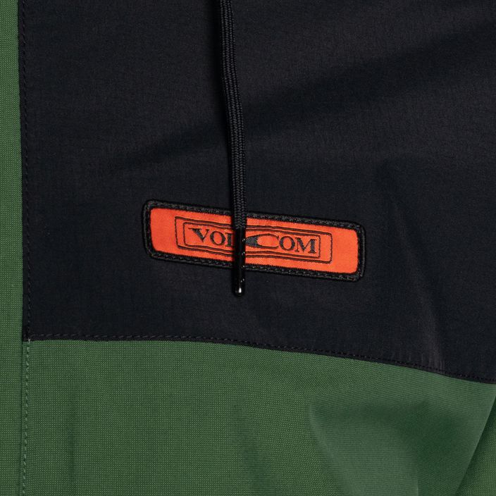 Men's Volcom Longo Gore-Tex Snowboard Jacke grün G0652306 3