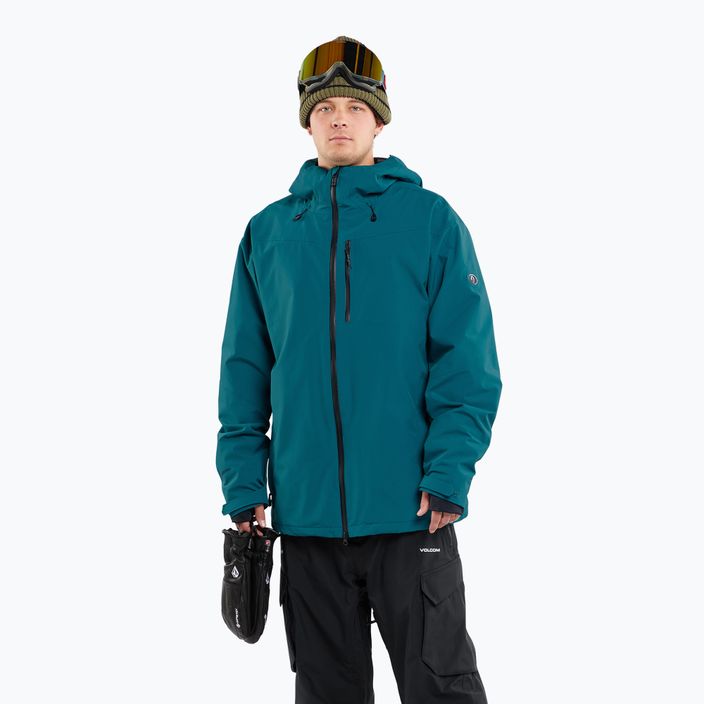 Men's Volcom Tds 2L Gore-Tex Snowboard Jacke blau