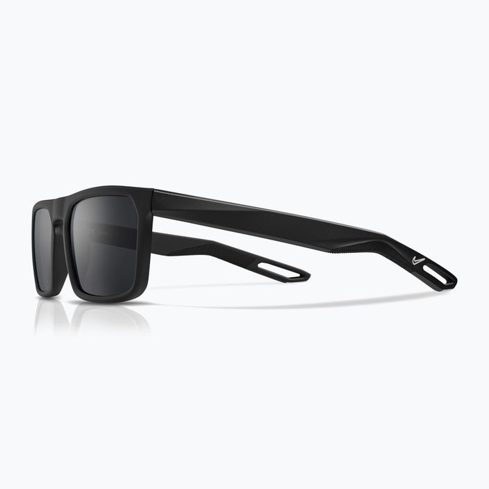 Nike NV03 mattschwarze/dunkelgraue Sonnenbrille