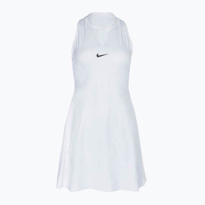 Nike Dri-Fit Advantage Tenniskleid weiß/schwarz