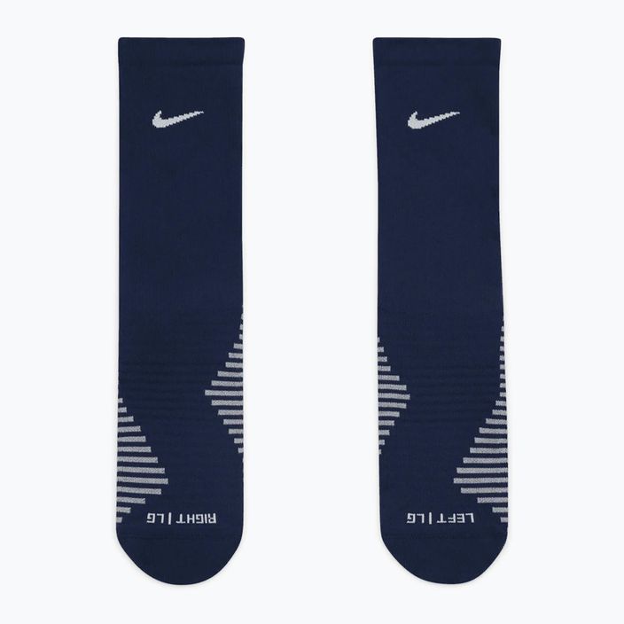 Nike Strike Fußball Socken Crew midnight navy/weiß 2