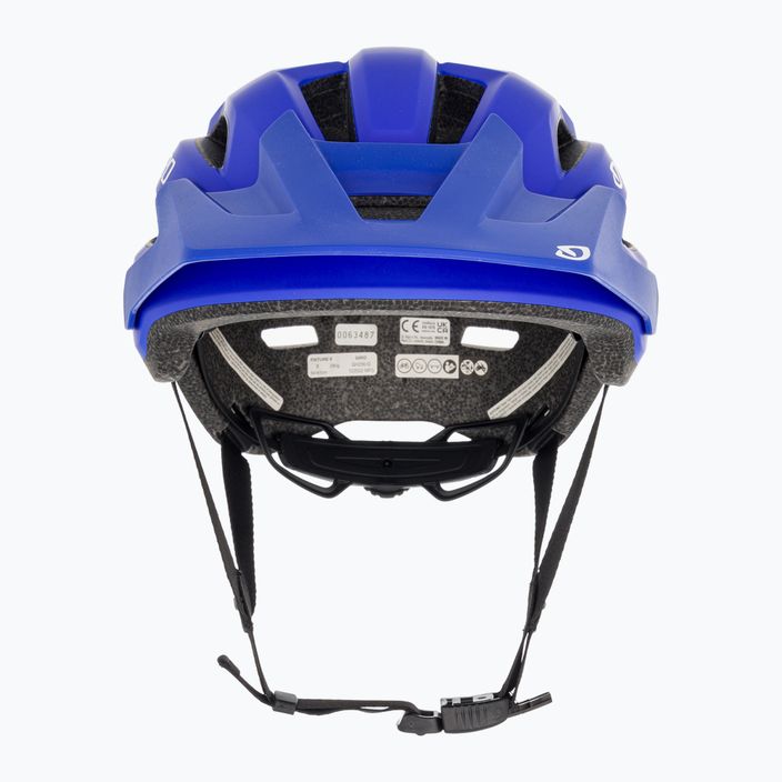 Giro Fixture II Fahrradhelm matte trim blau 2