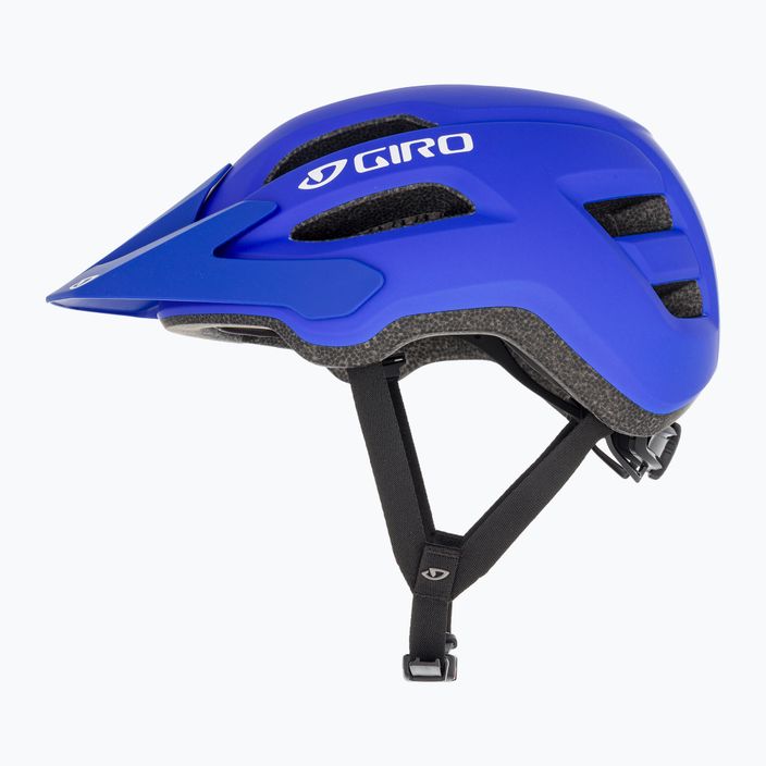 Giro Fixture II Fahrradhelm matte trim blau 5