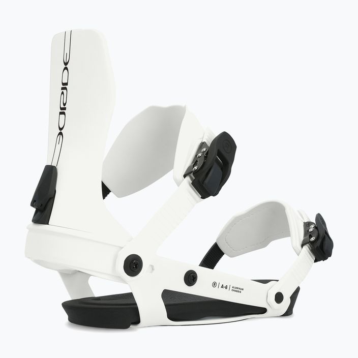 Snowboard-Bindungen für Herren RIDE A-6 weiß 2