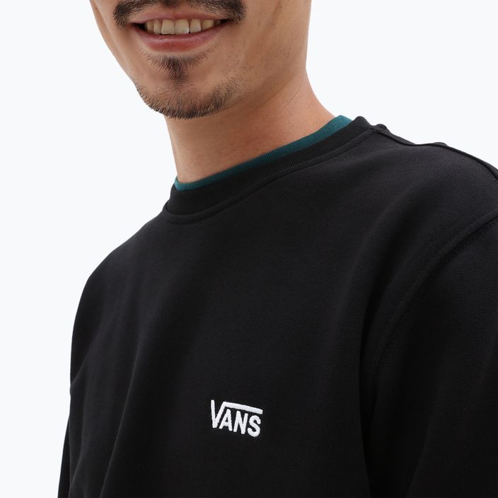 Herren Vans Core Basic Crew Fleece Sweatshirt schwarz 4