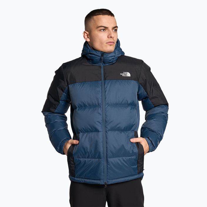 Herren Daunenjacke The North Face Diablo Down Hoodie schattig blau/schwarz