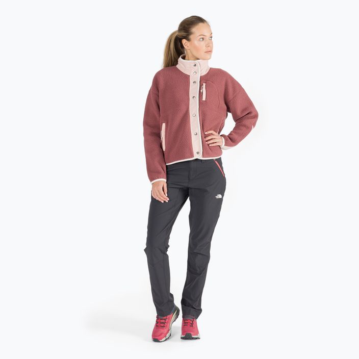 Damen Fleece-Sweatshirt The North Face Cragmont rosa NF0A5A9L93Z1 2