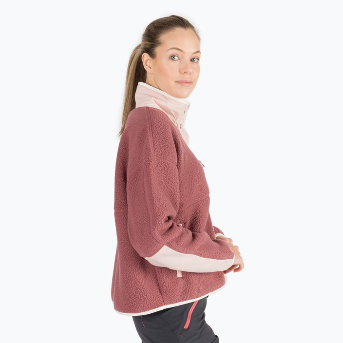 Damen Fleece-Sweatshirt The North Face Cragmont rosa NF0A5A9L93Z1 3