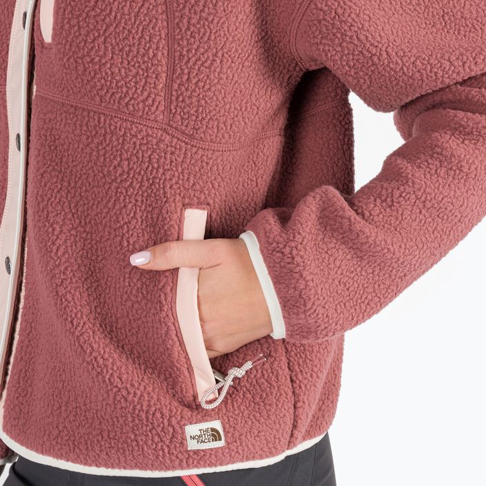 Damen Fleece-Sweatshirt The North Face Cragmont rosa NF0A5A9L93Z1 6