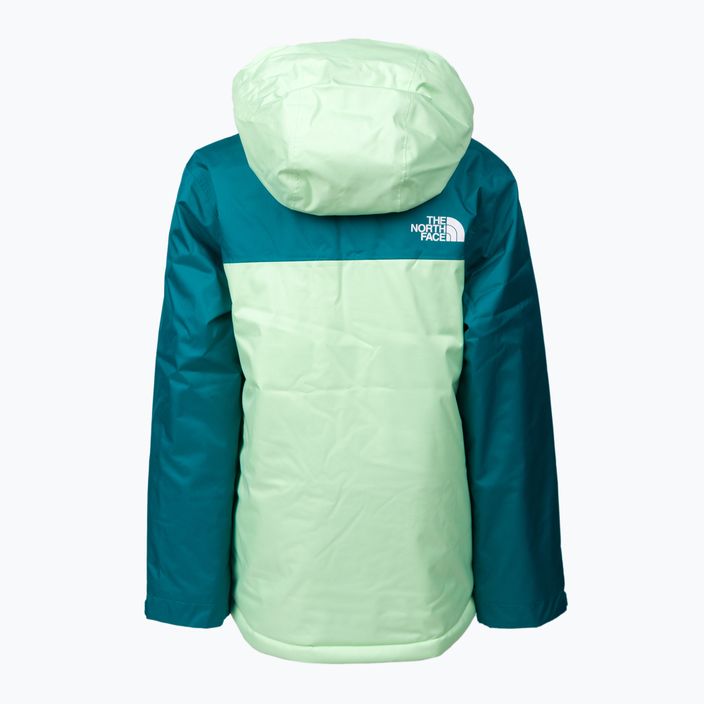 The North Face Teen Snowquest Plus Isolierte Kinder Skijacke türkis NF0A7X3O 2