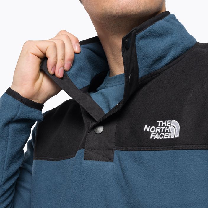 Herren Fleece-Sweatshirt The North Face Homesafe Snap Neck Fleece Pullover blau NF0A55HMMPF1 5