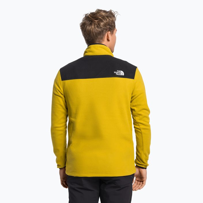 Herren Fleece-Sweatshirt The North Face Homesafe Snap Neck Fleece Pullover gelb NF0A55HM76S1 4