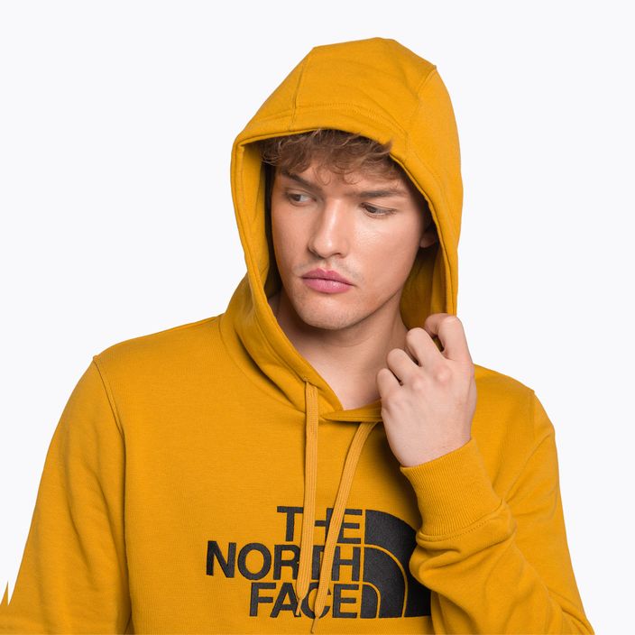 Herren-Trekking-Sweatshirt The North Face Drew Peak Pullover Hoodie gelb NF00AHJY76S1 5