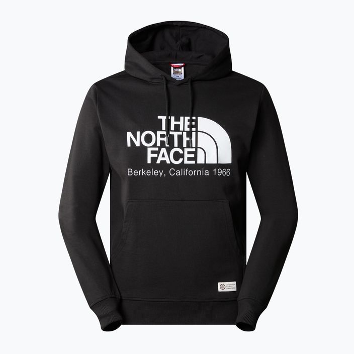 Herren Hoodie Sweatshirt The North Face Berkeley California black