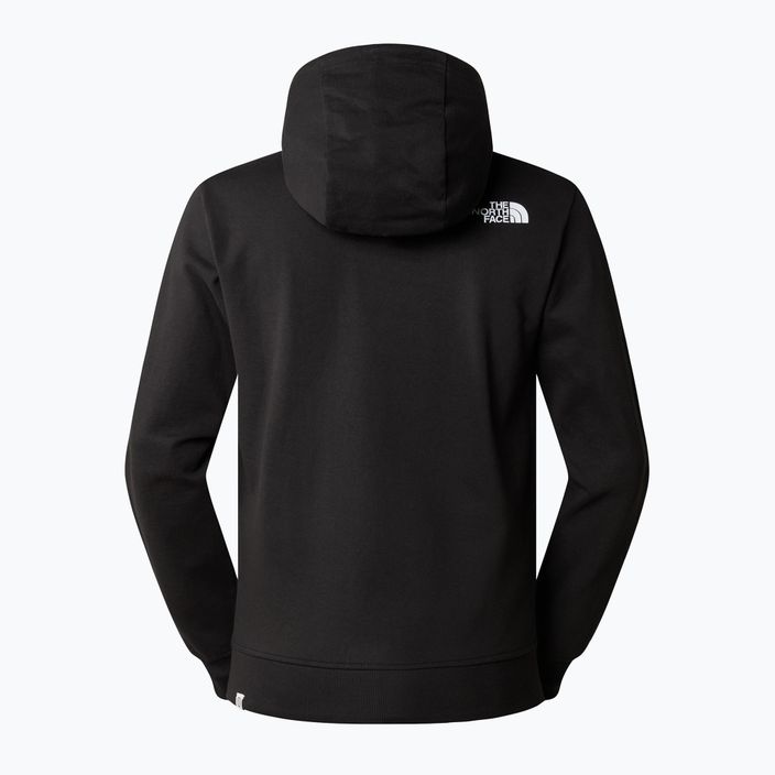 Herren Hoodie Sweatshirt The North Face Berkeley California black 2