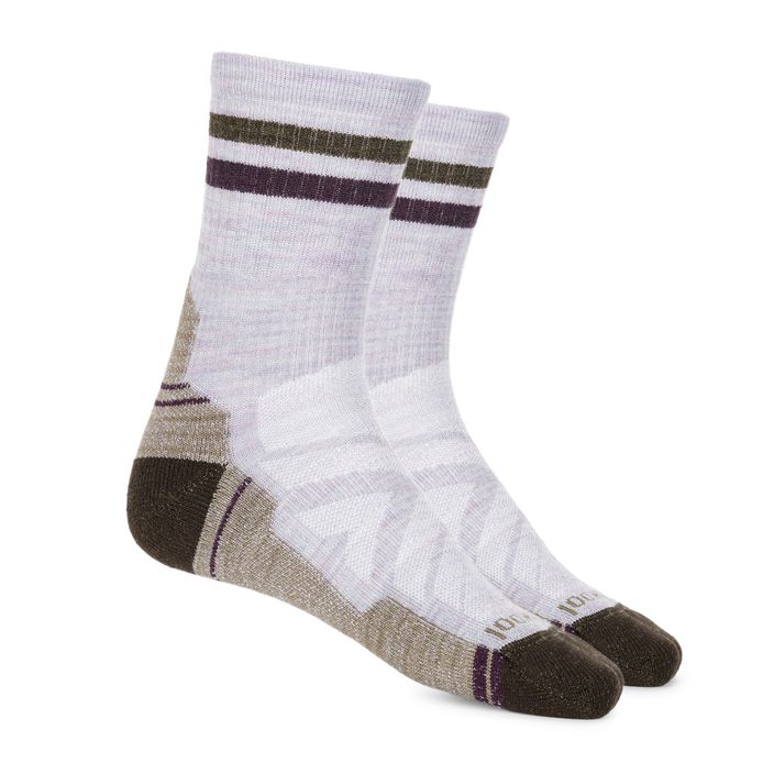 Trekking Socken Damen Smartwool Hike Light Cushion Tube Stripe Crew purple eclipse 2