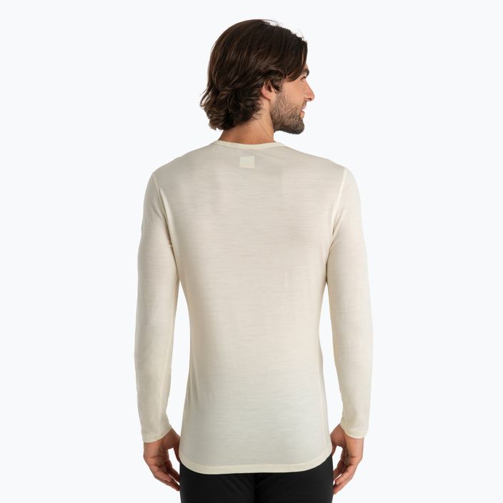 Icebreaker 200 Oasis Crewe ungefärbtes Thermo-Longsleeve für Herren 4