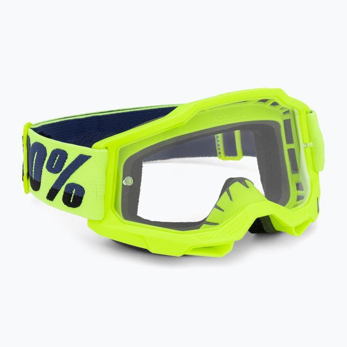 100% Accuri 2 fluo/gelb/klar Fahrradbrille