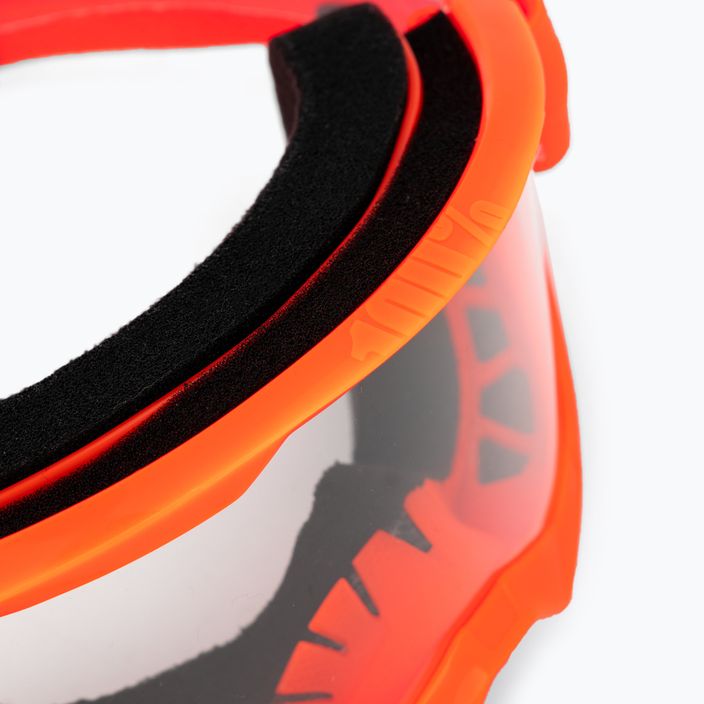 Herren-Radsportbrille 100% Strata 2 orange/klar 50027-00005 5