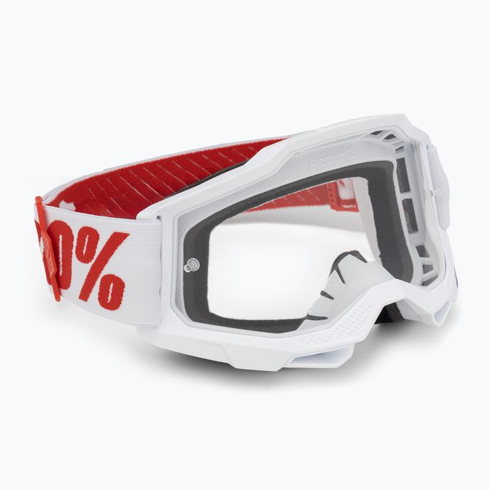 100% Accuri 2 pure/clear Fahrradbrille