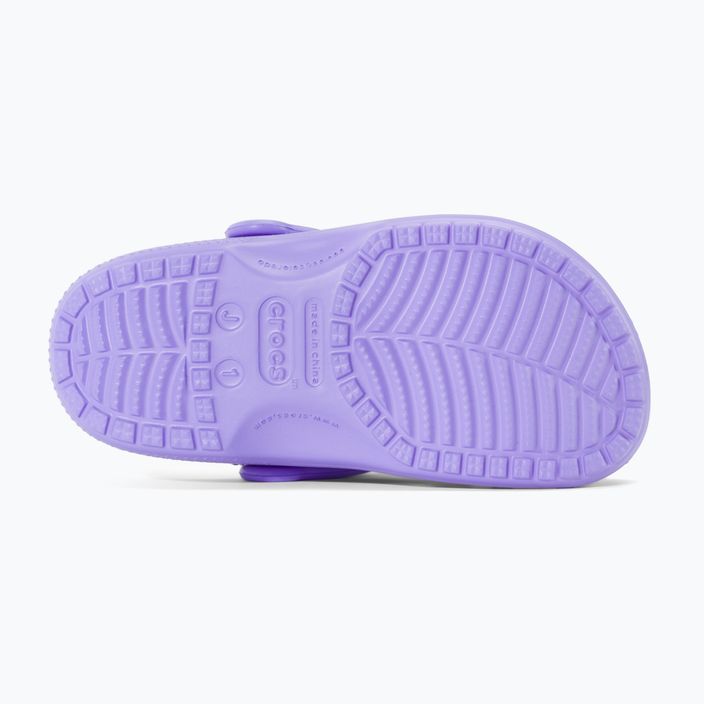 Crocs Classic Clog Kinder digital violett Flip-Flops 5