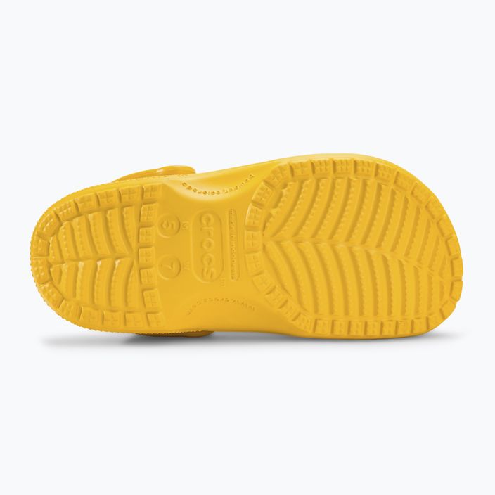 Crocs Classic Sonnenblumen-Flip-Flops 5