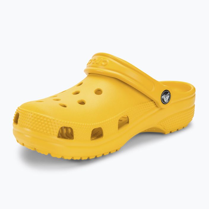 Crocs Classic Sonnenblumen-Flip-Flops 8