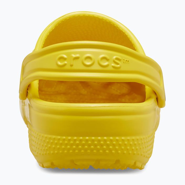 Crocs Classic Sonnenblumen-Flip-Flops 11