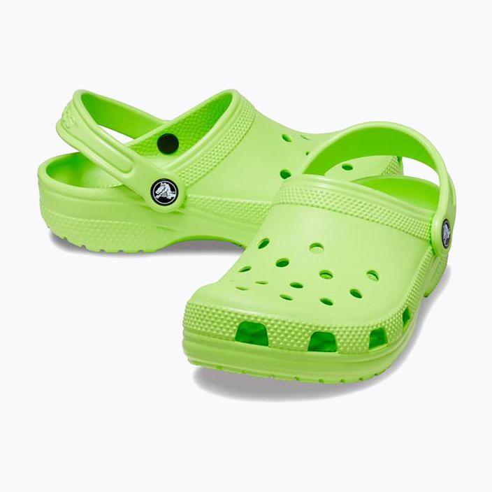 Crocs Classic Clog T limeade Kinder-Flip-Flops 11
