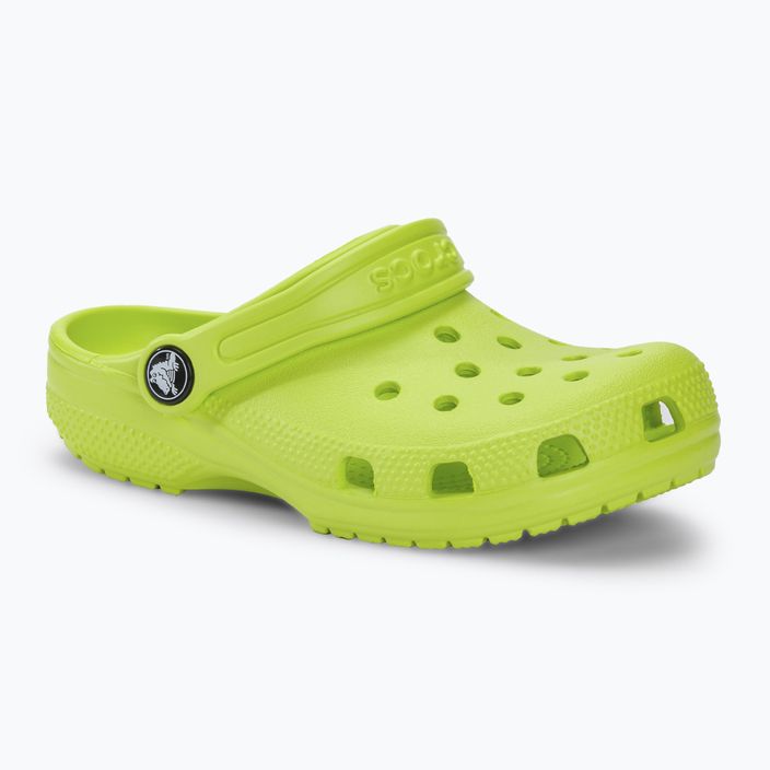 Slides Schlappen  Kinder Crocs Classic Clog Kids limeade