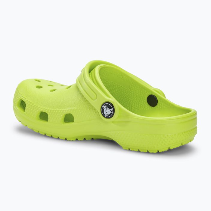 Slides Schlappen  Kinder Crocs Classic Clog Kids limeade 4