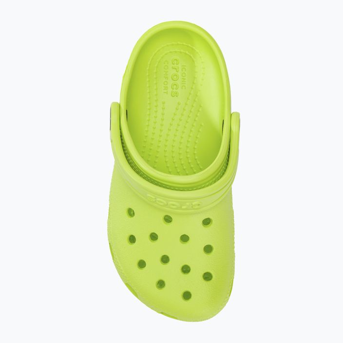 Slides Schlappen  Kinder Crocs Classic Clog Kids limeade 6