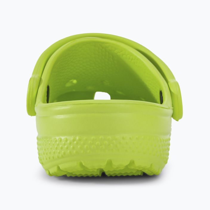 Slides Schlappen  Kinder Crocs Classic Clog Kids limeade 7