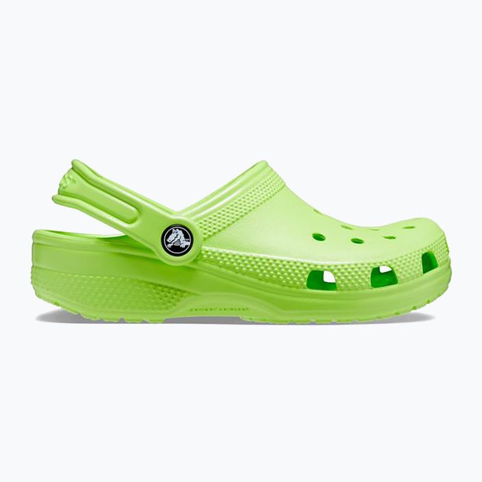 Slides Schlappen  Kinder Crocs Classic Clog Kids limeade 10