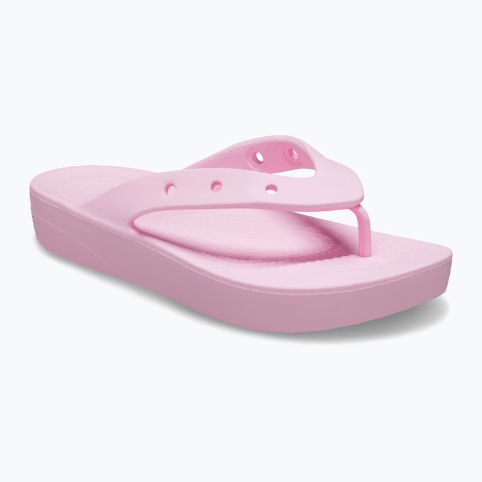 Flip-Flops Damen Crocs Classic Platform flamingo 8