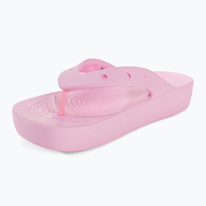 Flip-Flops Damen Crocs Classic Platform flamingo 7