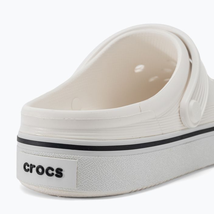 Herren Crocs Crocband Clean Of Court Clog weiß 10