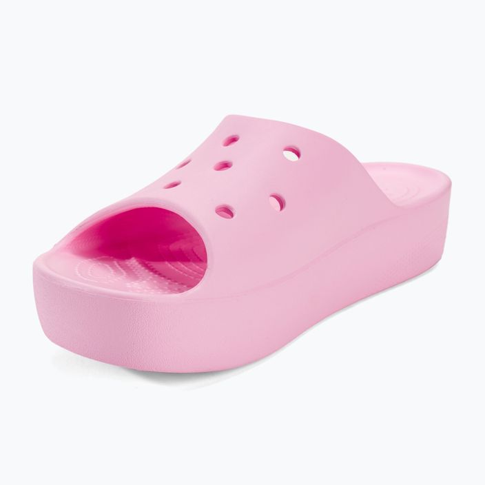 Slides Schlappen  Damen Crocs Classic Platform flamingo 7