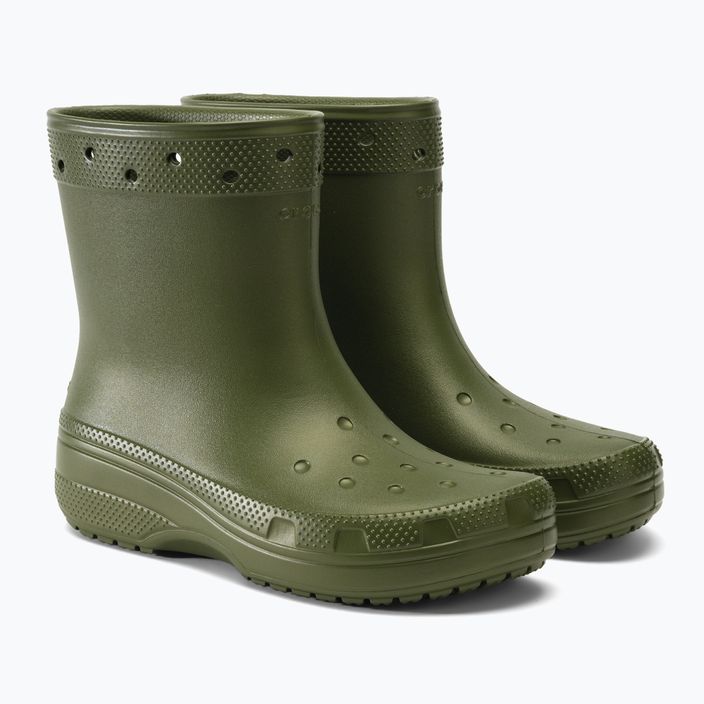Crocs Classic Rain Boot Armee grün Herren Gummistiefel 4