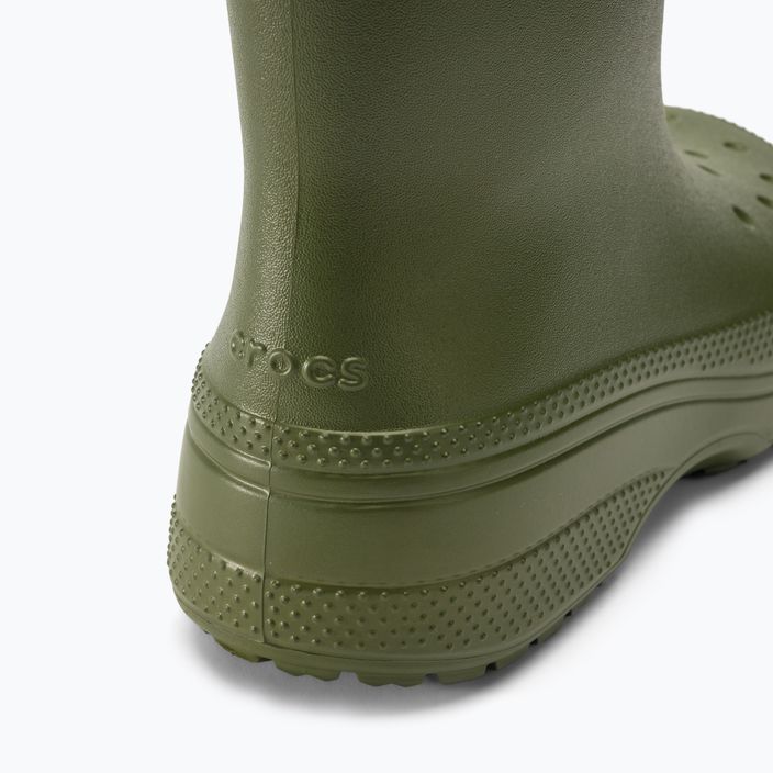 Crocs Classic Rain Boot Armee grün Herren Gummistiefel 9