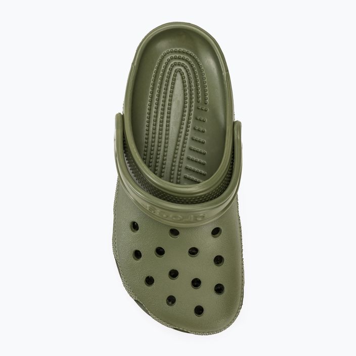Crocs Classic Clog Kinder Armee grün Flip-Flops 6