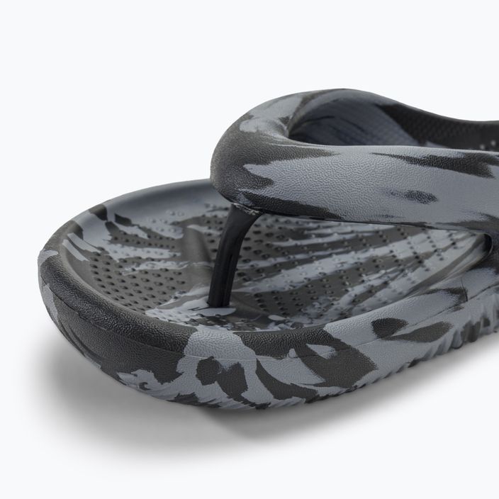 Flip-Flops Crocs Mellow Marbled Recovery black/charcoal 7