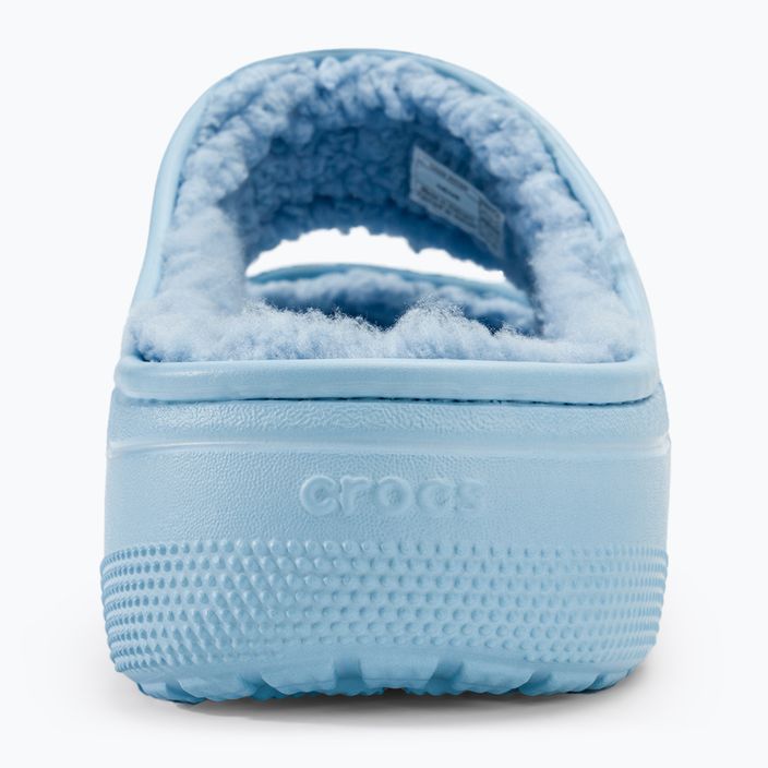 Crocs Classic Cozzzy blaue Calcit-Flip-Flops 6
