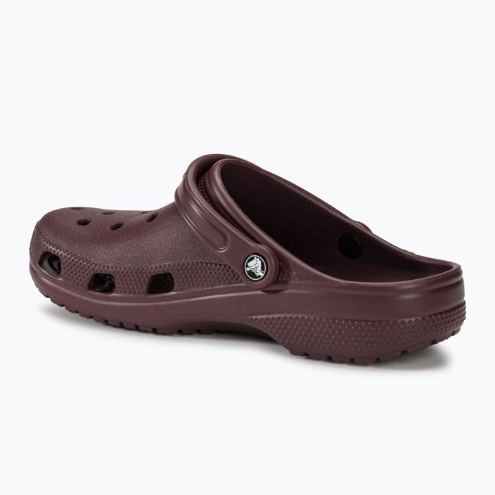 Crocs Classic dunkle Kirsche Flip-Flops 4