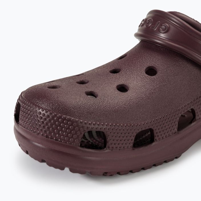 Crocs Classic dunkle Kirsche Flip-Flops 8
