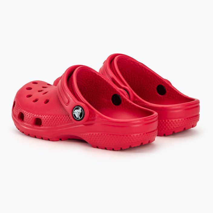 Crocs Classic Clog T varsity rot Kinder Pantoletten 4