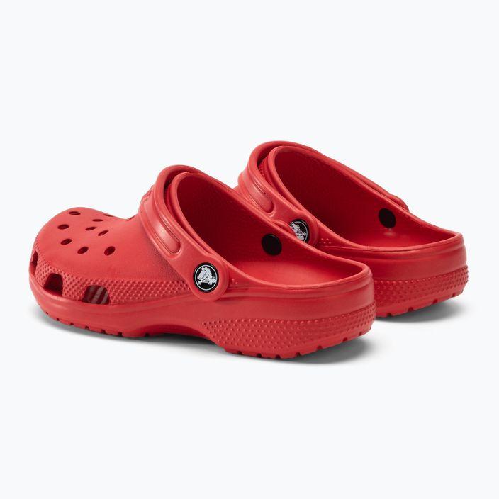 Crocs Classic Clog Kinder Pantoletten bunt rot 4