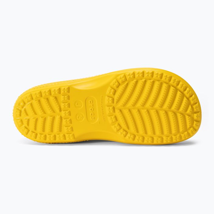 Crocs Classic Boot Kinder Sonnenblume Gummistiefel 5